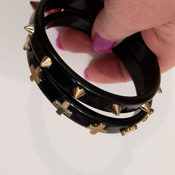 3 for $25 Punk Bangle Bracelets - Picture 3 of 10